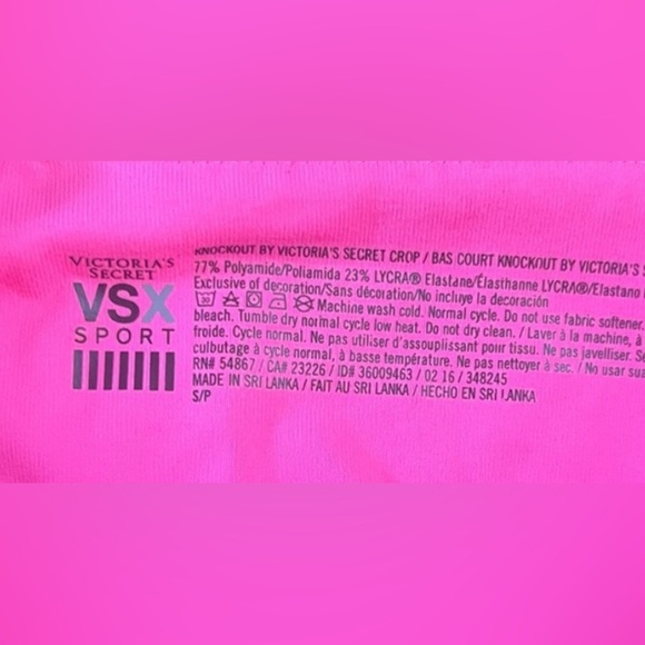Victoria’s secret VSX cropped leggings bundle 4 pairs Sz Small activewear - Picture 11 of 14